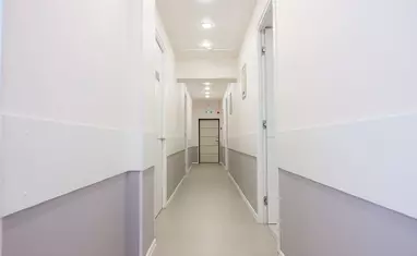 коридор клиники